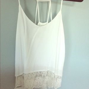 Paper Crane white tank